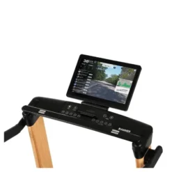 Tapis de course pliable VADIS 12.0Hammer 0,3 à 22 km/h avec inclinaison réglable jusqu'à 12% - Écran tactile et 56 programmes