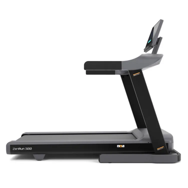Tapis de course pliable ZenRun 300 ultra-puissant de 0,8 à 22 km/h avec 15 niveaux d'inclinaison et écran intelligent