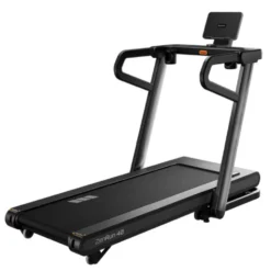 Tapis de course pliable ZenRun 40 avec support pour tablette vitesse 1 à 18,8 km/h pour cardio à la maison