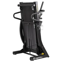 Tapis de course professionnel Hill Pro sans moteur pliable et inclinable pour exercices cardio