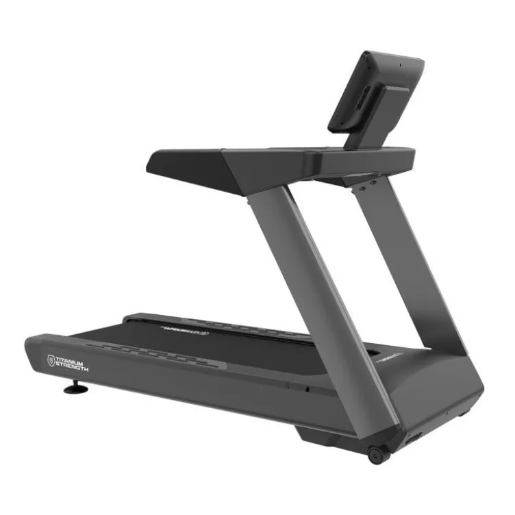 Tapis de course PRO Séries Titanium inclinable avec écran tactile 27" et vitesse ajustable de 1 à 22 km/h - Programmes intégrés