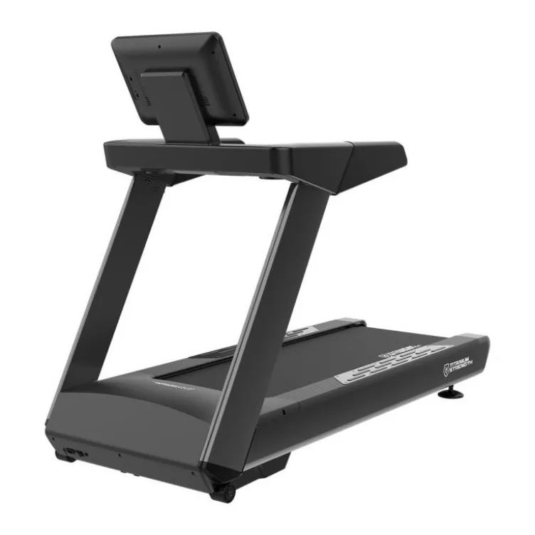 Tapis de course PRO Séries Titanium inclinable avec écran tactile 27" et vitesse ajustable de 1 à 22 km/h - Programmes intégrés