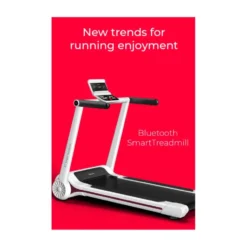 Tapis de course puissant et silencieux avec connexion Bluetooth - Vitesse maximale 12,8km/h