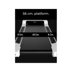 Tapis de course puissant et silencieux avec connexion Bluetooth - Vitesse maximale 12,8km/h