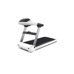 Tapis de course puissant et silencieux avec 12 programmes intégrés et vitesse max 14 km/h - Faible consommation