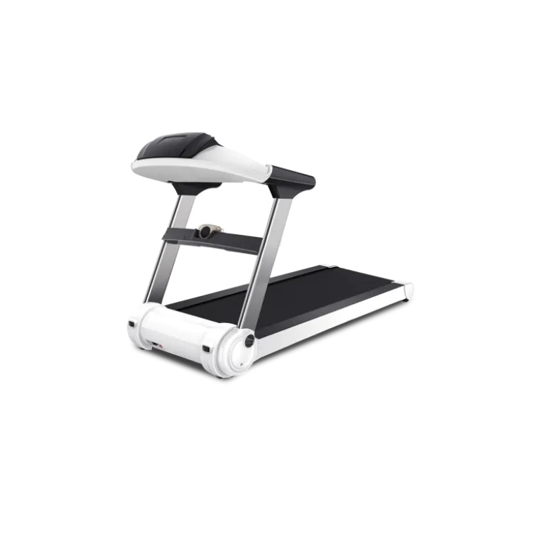 Tapis de course puissant et silencieux avec 12 programmes intégrés et vitesse max 14 km/h - Faible consommation