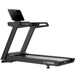 Tapis de course semi-pro Titanium Strength LC10DC de 1 à 20 km/h inclinable sur 12 positions - Console LED et 27 programmes