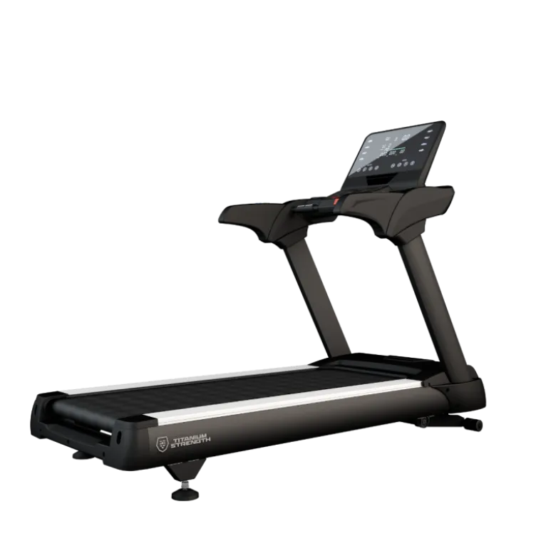 Tapis de course Titanium Strength TM2000 avec écran LCD et vitesse ajustable jusqu'à 25 km/h - Inclinable et déclinable