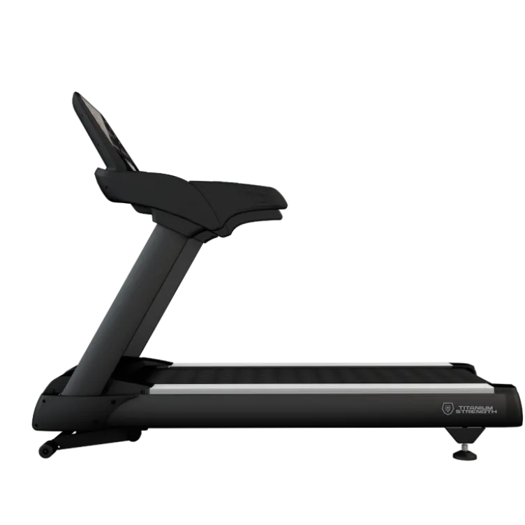 Tapis de course Titanium Strength TM2000 avec écran LCD et vitesse ajustable jusqu'à 25 km/h - Inclinable et déclinable