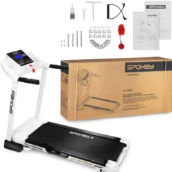 Tapis de course TRANCE avec angle d'inclinaison réglable et vitesse maximale de 16 km/h