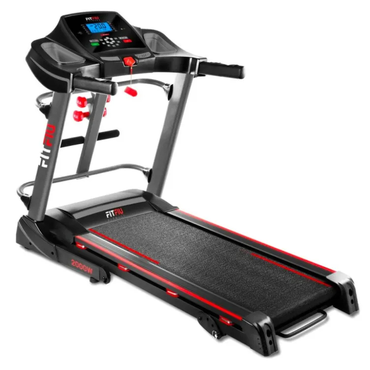 Tapis de course 2000W pliant inclinaison automatique vitesse max 20 km/h