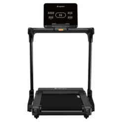 Tapis de course ZenRun 45 avec chargeur de téléphone sans fil - 15 niveaux d'inclinaison et vitesse de 0,8 à 20 km/h