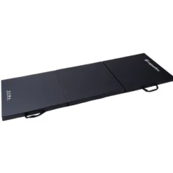 Tapis de gymnastique pliable en mousse et cuir synthétique - 195 x 90 x 5 cm