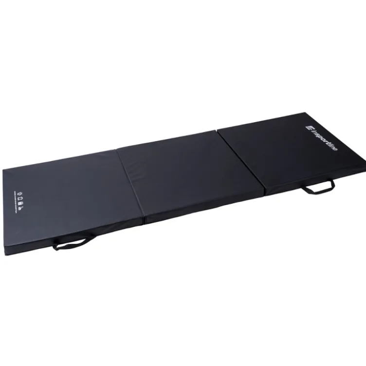 Tapis de gymnastique pliable en mousse et cuir synthétique - 195 x 90 x 5 cm
