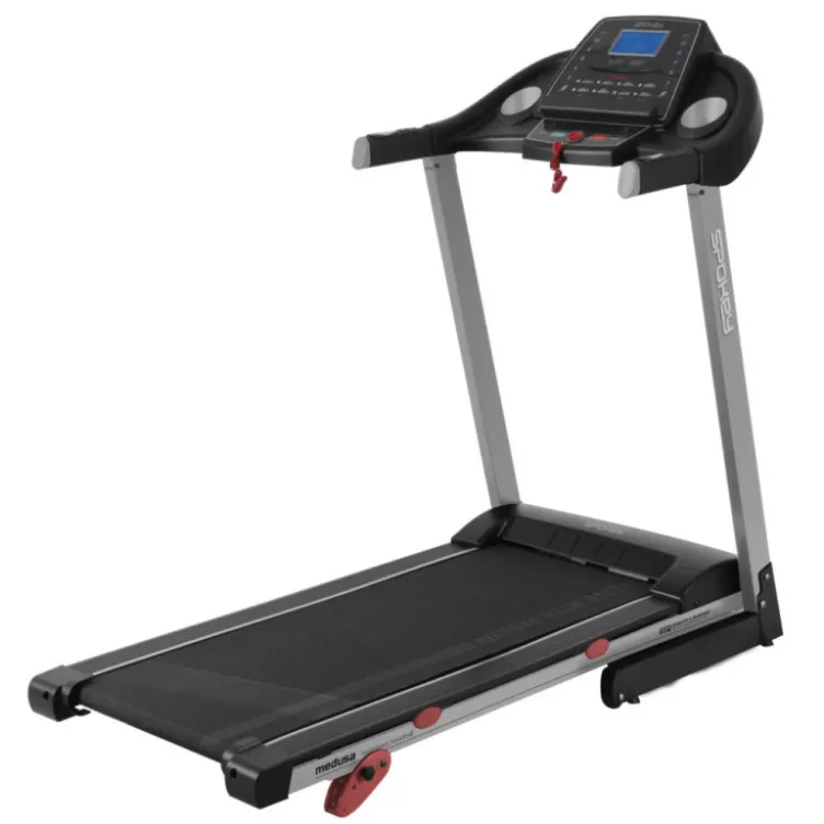 Tapis de home-gym MEDUSA avec écran 5 pouces rétroéclairé bleu