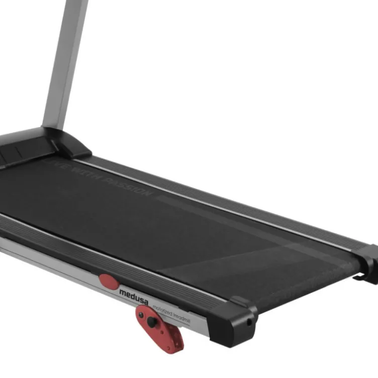 Tapis de home-gym MEDUSA avec écran 5 pouces rétroéclairé bleu