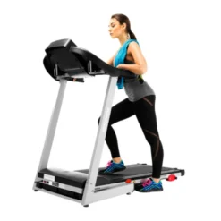 Tapis de home-gym MEDUSA avec écran 5 pouces rétroéclairé bleu