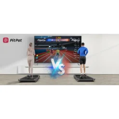 Tapis de marche compact et performant avec vitesse de 1 à 6 km/h pour cardio à domicile