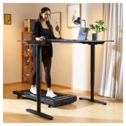 Tapis de marche compact Walk 2.0 Hammer avec vitesse ajustable de 1 à 6 km/h - Tapis roulant inclinable sur 2 positions