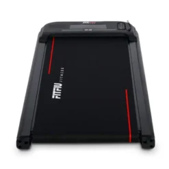 Tapis de marche et course vitesse maximale 8 km/h avec roulettes de transport pour Home-Gym