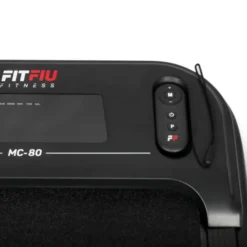 Tapis de marche et course vitesse maximale 8 km/h avec roulettes de transport pour Home-Gym