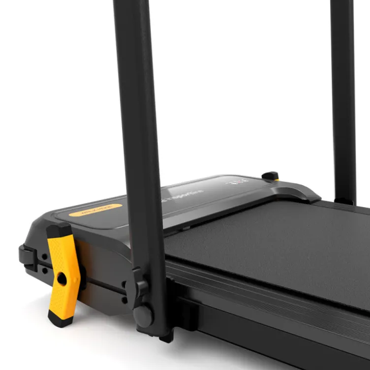 Tapis de marche incliné à 5% ZenRun NOON avec vitesse de 1 à 12 km/h - Double fonctionnalité avec surface massante