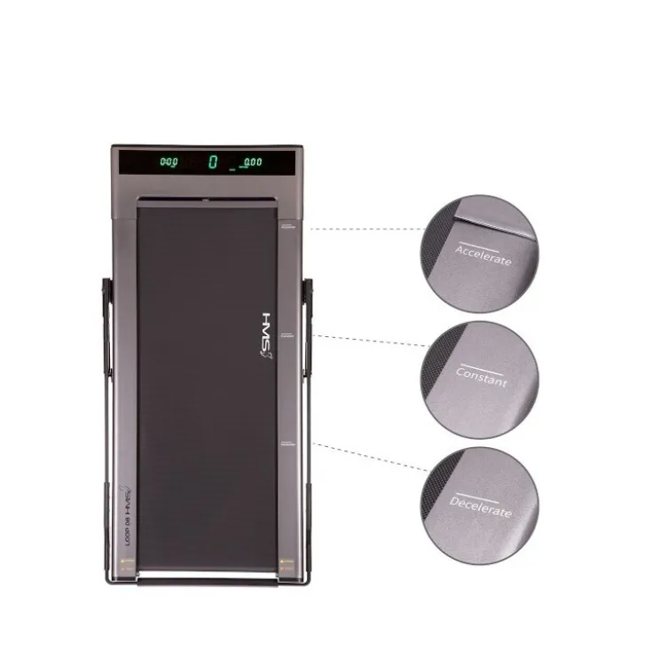 Tapis de marche intuitif et silencieux ultra compact pour sport à domicile