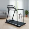 Tapis de marche sécurisé avec rampes et sangles d'assistance - Vitesse 0.30 à 8 km/h - Avolin