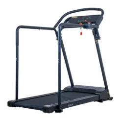 Tapis de marche sécurisé avec rampes et sangles d'assistance - Vitesse 0.30 à 8 km/h - Avolin