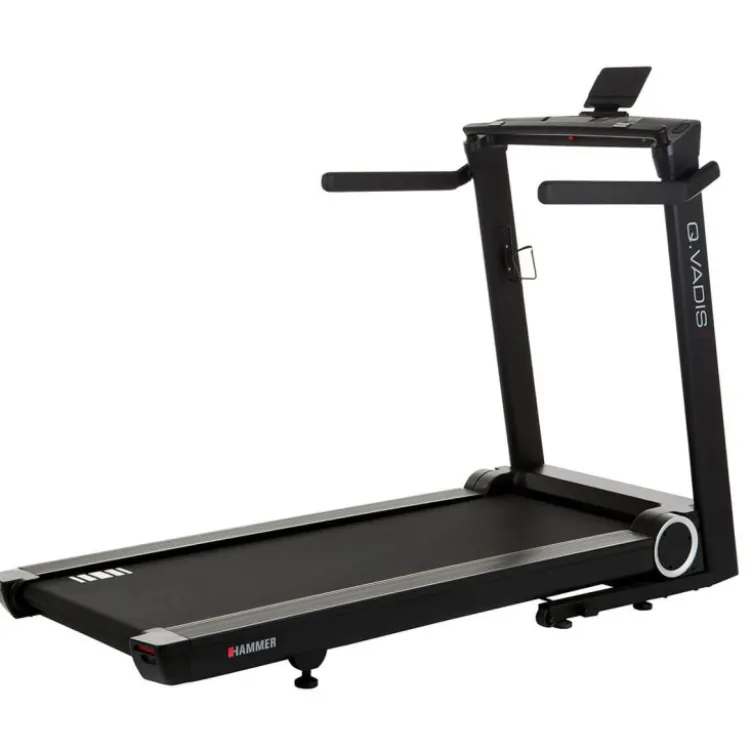 Tapis d'entraînement nouvelle génération avec capacité de pliage - 0,3 à 22 km/h - VADIS 7.0 Hammer