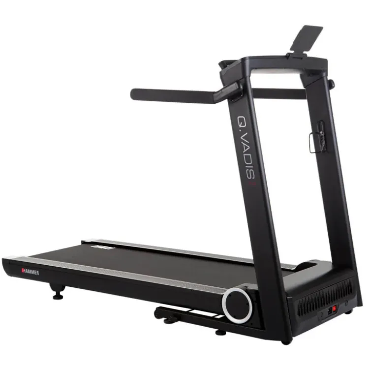 Tapis d'entraînement nouvelle génération avec capacité de pliage - 0,3 à 22 km/h - VADIS 7.0 Hammer