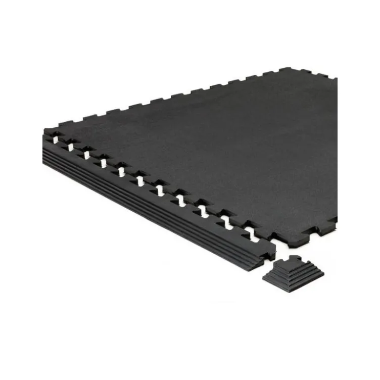 Tapis de protection de sol puzzle en caoutchouc 1m2