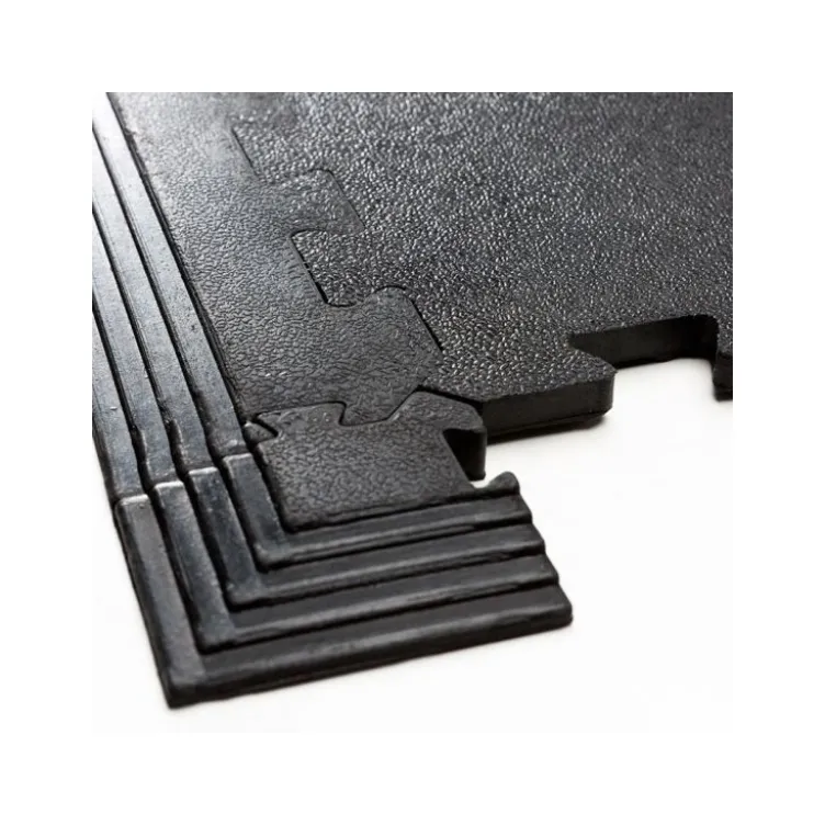 Tapis de protection de sol puzzle en caoutchouc 1m2