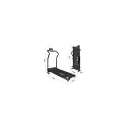 Tapis de running compact et incliné avec moteur éléctrique 10 km/h