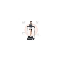 Tapis de running compact et incliné avec moteur éléctrique 10 km/h