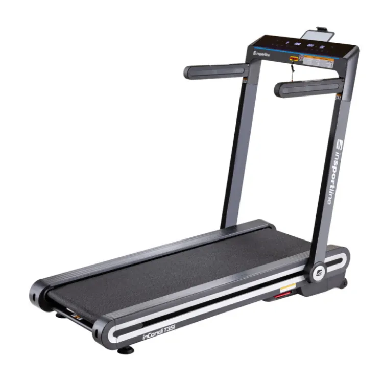 Tapis de sport pliable avec vitesse maximale de 16 km/h et plateforme de course de 130 x 45 cm - Training cardio