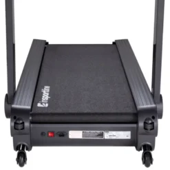 Tapis de sport pliable avec vitesse maximale de 16 km/h et plateforme de course de 130 x 45 cm - Training cardio