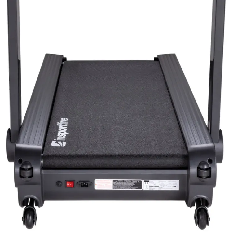 Tapis de sport pliable avec vitesse maximale de 16 km/h et plateforme de course de 130 x 45 cm - Training cardio