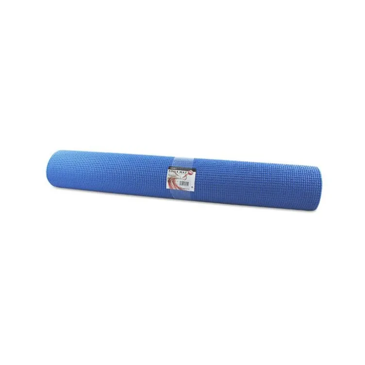 Tapis de Yoga bleu en PVC de haute qualité : 173,5 x 61 cm