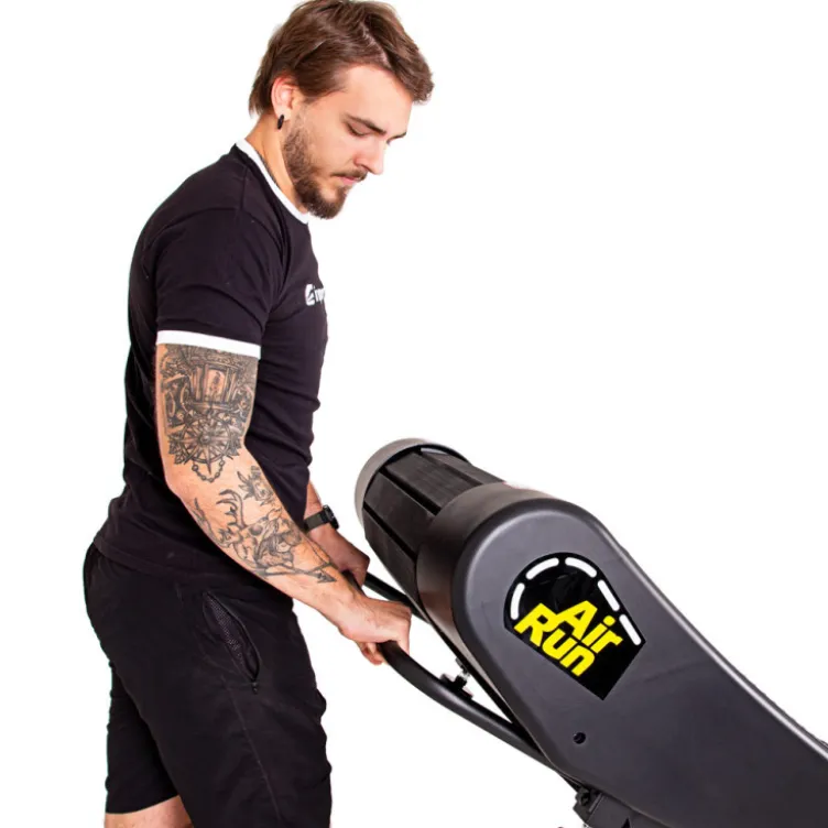 Tapis incurvé sans moteur Air Runner professionnel pour salle de sport - 1 à 25 km/h