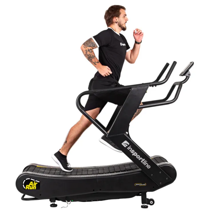 Tapis incurvé sans moteur Air Runner professionnel pour salle de sport - 1 à 25 km/h