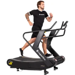 Tapis incurvé sans moteur Air Runner professionnel pour salle de sport - 1 à 25 km/h