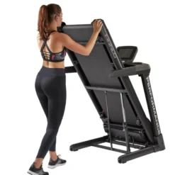 Tapis pliant pour entraînement de cardio avec tableau de bord ultra-connecté - 0,8 à 22 km/h - Performance