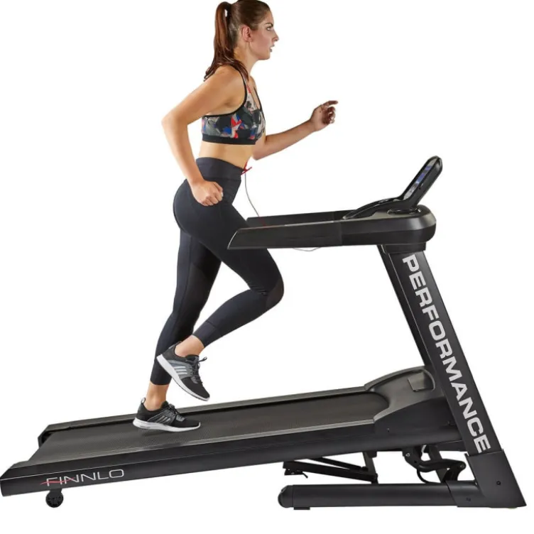 Tapis pliant pour entraînement de cardio avec tableau de bord ultra-connecté - 0,8 à 22 km/h - Performance