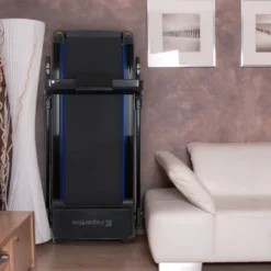 Tapis roulant compact pour entraînement de cardio à la maison - Ecran de contrôle avec multiples programmes