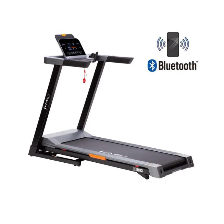 Tapis roulant de cardio inclinable et pliable avec vitesse réglable de 1 à 16 km/h - Écran de bord intégré