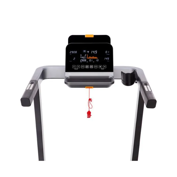 Tapis roulant de cardio inclinable et pliable avec vitesse réglable de 1 à 16 km/h - Écran de bord intégré