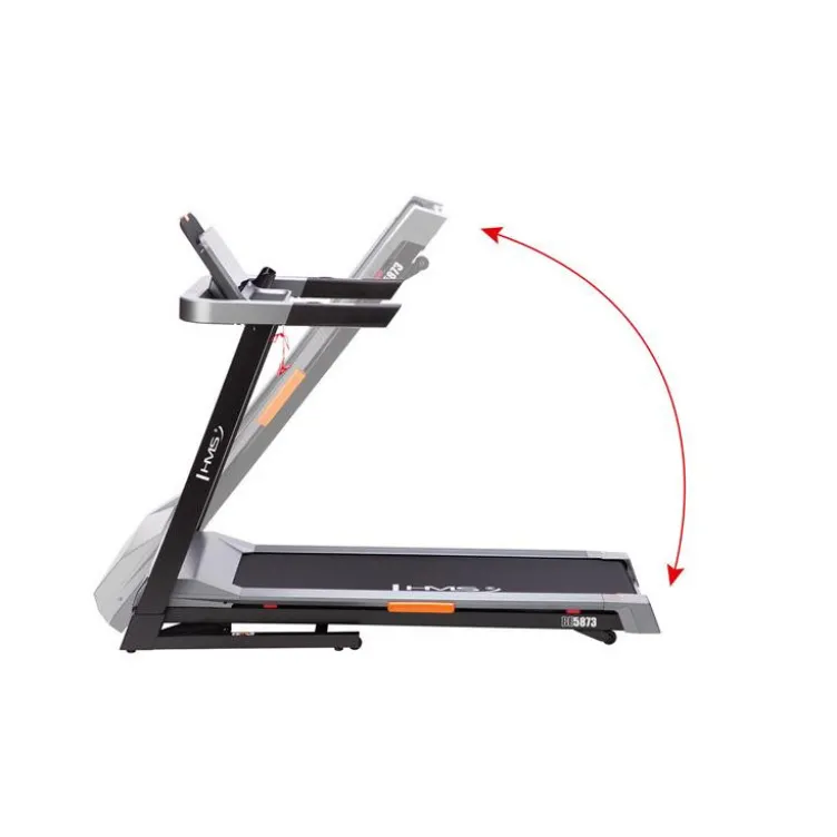 Tapis roulant de cardio inclinable et pliable avec vitesse réglable de 1 à 16 km/h - Écran de bord intégré