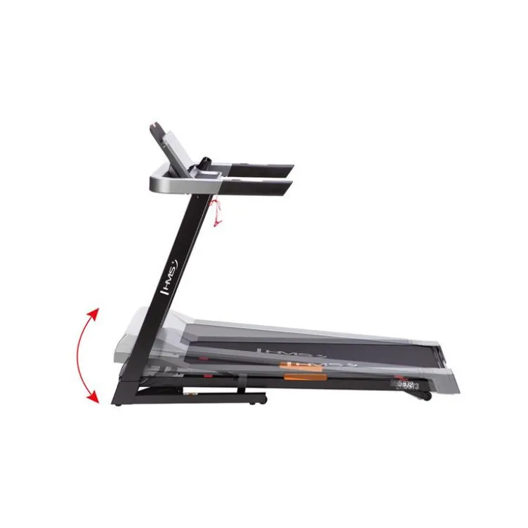 Tapis roulant de cardio inclinable et pliable avec vitesse réglable de 1 à 16 km/h - Écran de bord intégré