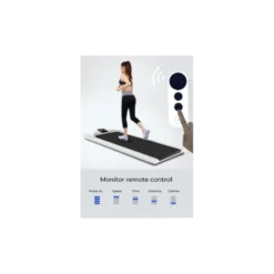 Tapis roulant de 1 à 6 km/h pour trainings de sport en home gym avec écran LCD - 0,06 m2